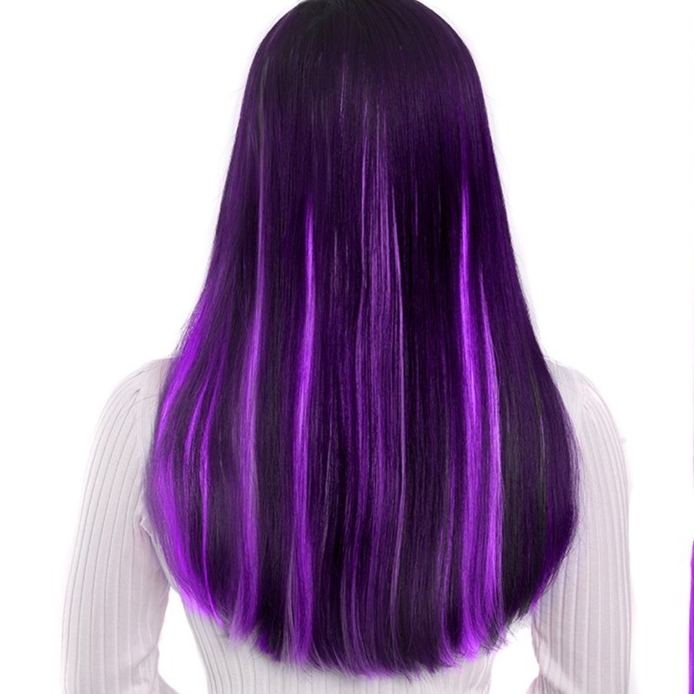 3 pack Purple Hair Extensions